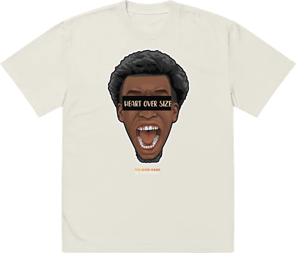 Heart Over Size Tee - The Mind Game of Basketball