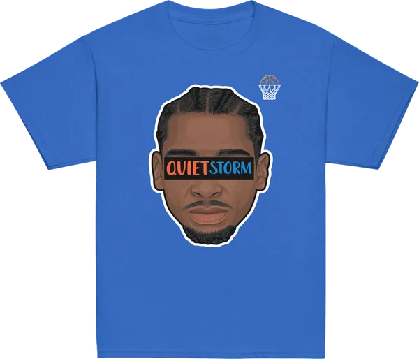 Quiet Storm Tee - The Mind Game of Basketball